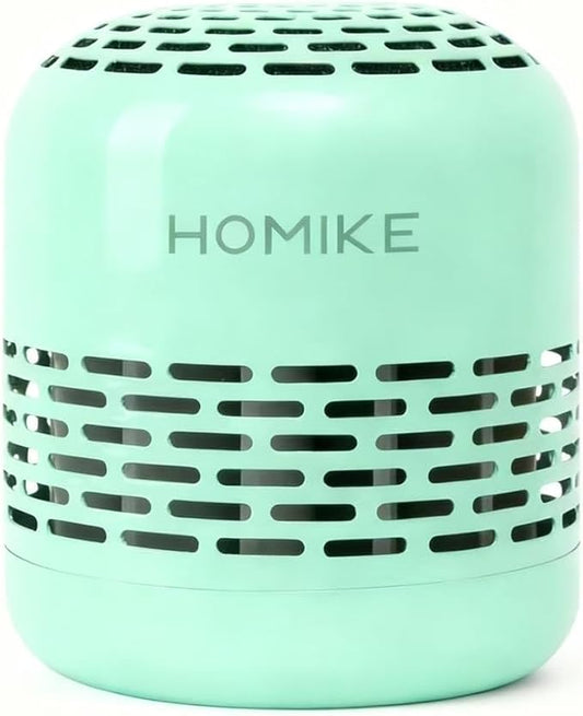 HOMIKE Refrigerator Deodorizer, Odor Eliminator,Last up to 10 Years for Car,Closet,Shoes Cabinet,Fridge and Freezer,Outperforms Baking Soda and Activated Carbon (Green)