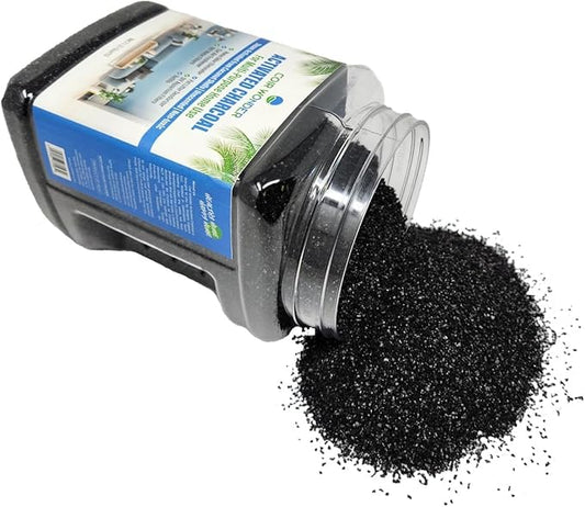 Activated Charcoal Odor Absorber – 2.2 Lb – Coconut Shell Carbon Granules – Natural Air Purifier for Home, Car, Closet, Fridge, Shoes, Gym Bags, Trash Areas – Room Deodorizer