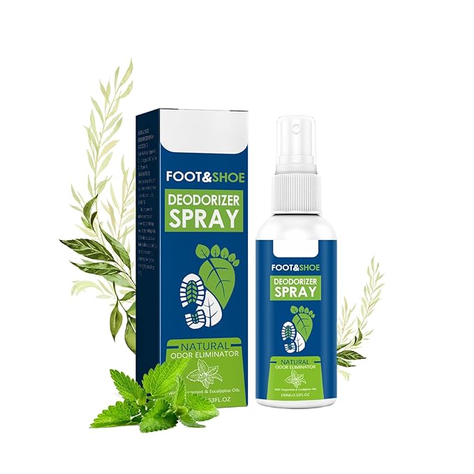 FOOT ODOR PROBIOTIC SPRAY, 100ML // Immediately Eliminates The Worst Odors - Prevents Embarrasing Odors From Returning - Restores Skin's Microbiome