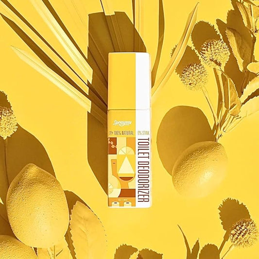 #1 Strongest Natural Toilet Spray for Poop + Bathroom Air Freshener (Citrus Haven) Extra Long Lasting Before You Go Toilet Spray Bathroom Poop Spray & Toilet Deodorizer w/Premium Grade Essential Oils