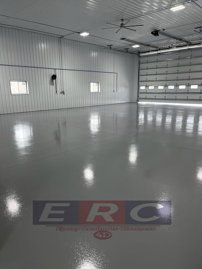 #1 Epoxy Cleaner – Concentrated Formula (1 Gallon) | Professional-Grade Resinous Surface Cleaner | Makes Over 21 Gallons | Removes Tire Marks, Oil Stains, and More from Epoxy Floors