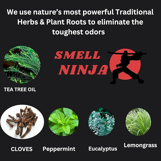 Natural Shoe Deodorizer & Foot Odor Elimination Spray - Shoe Spray for Smelly Shoes - Extra Strength - Eucalyptus Lemongrass. Use for Homes, Cars, Shoes, Sweaty Feet, Carpet, and Sports Equipment.