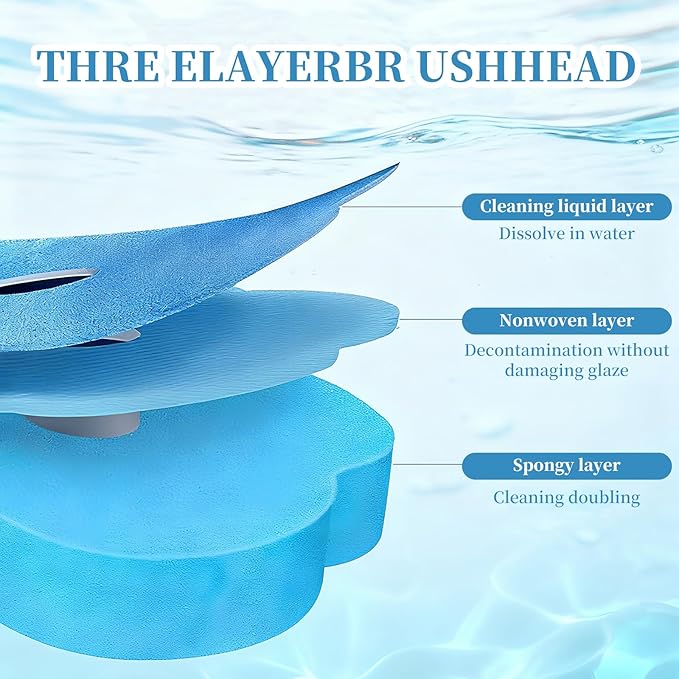 SOPAMI Disposable Toilet Brush System with Holder & 30 Refill Heads, Toilet Wand Kit for Easy and Hygienic Cleaning, No-Mess Toilet Bowl Cleaner with Storage Caddy, Wall Mounted for Bathroom, RV, Tub